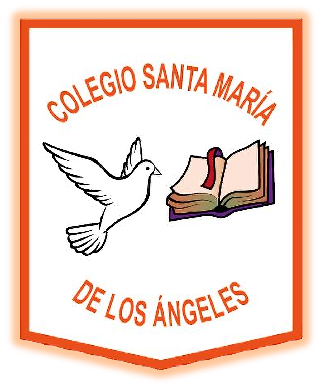 Logo institucional Colegio Santa María de Los Ángeles